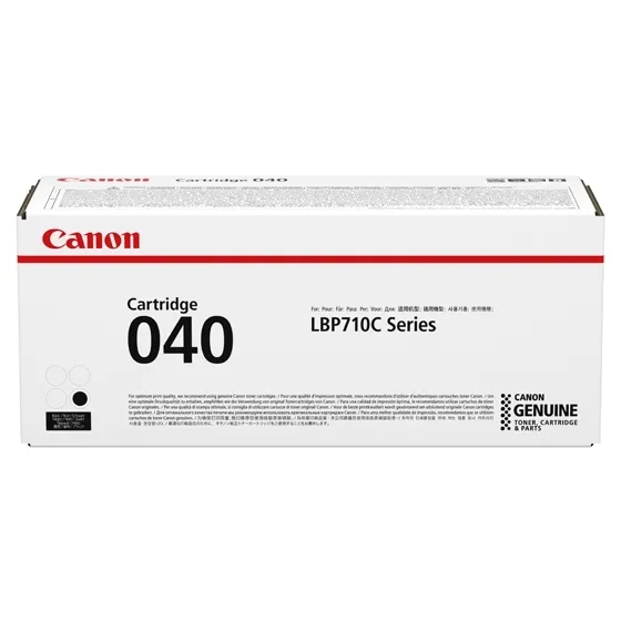 Canon CRG 040 XL toner cartridge, Black