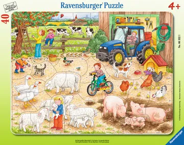 Ravensburger Puzzle Na duym gospodarstwie 40 - 063321