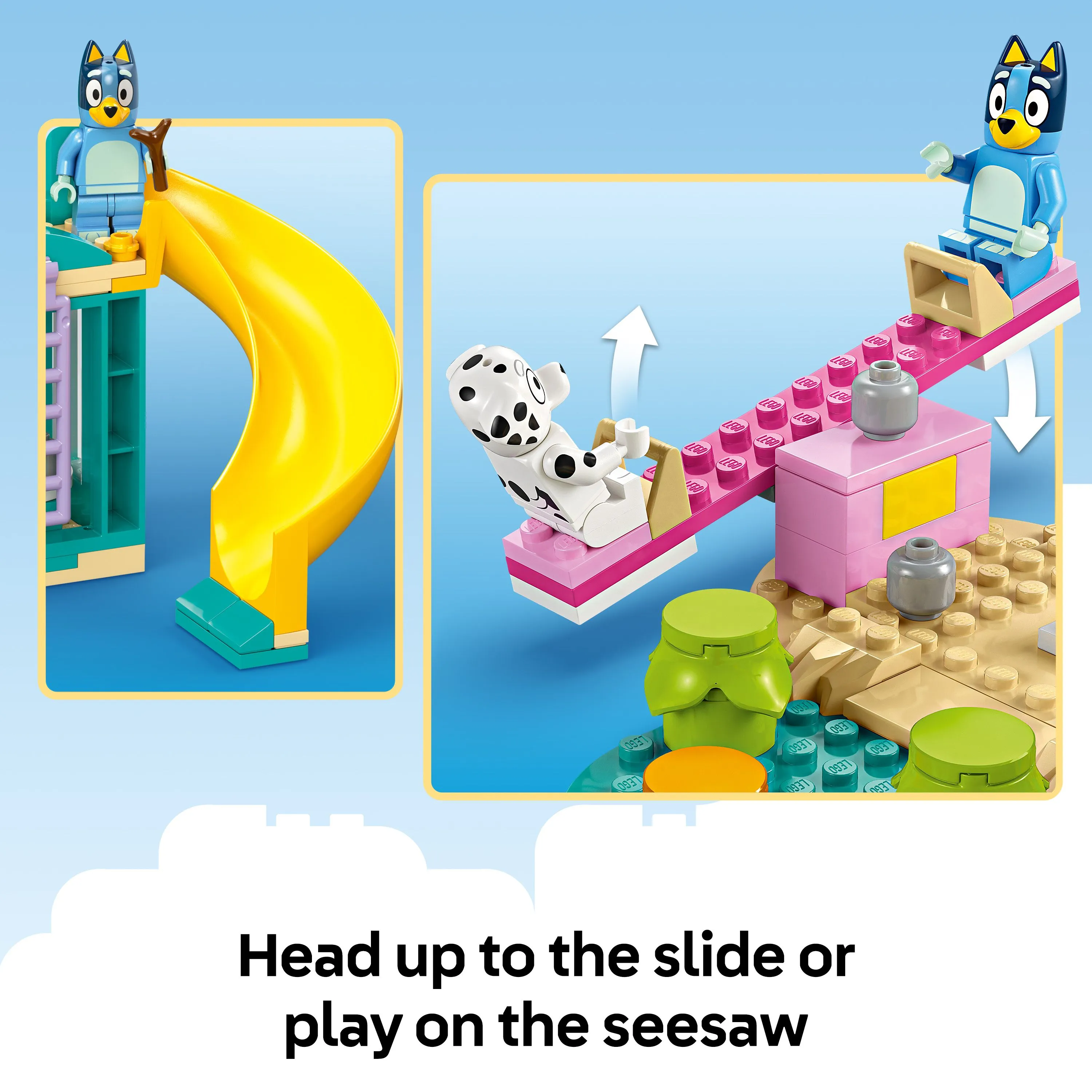 LEGO Bluey Playground Fun with Bluey and Chloe 11201