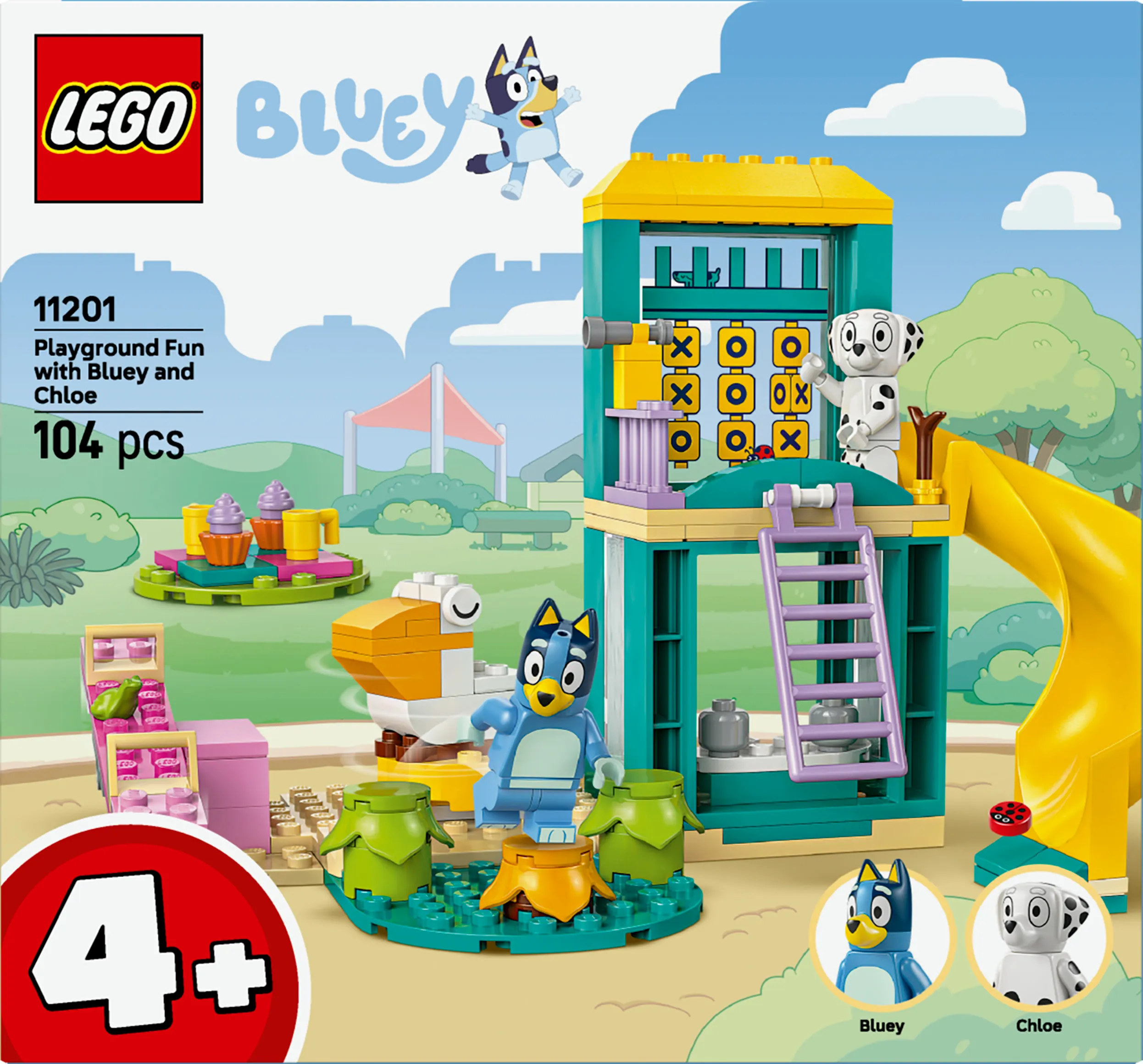LEGO Bluey Playground Fun with Bluey and Chloe 11201