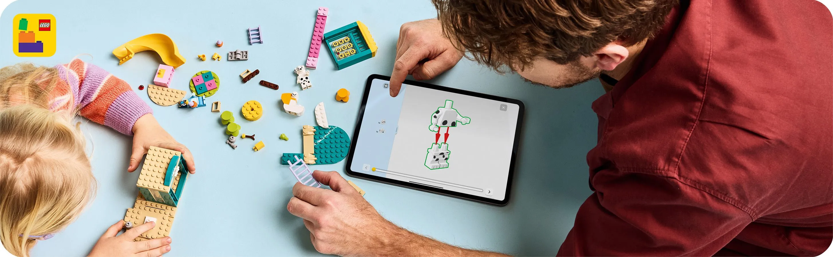 LEGO Bluey Playground Fun with Bluey and Chloe 11201