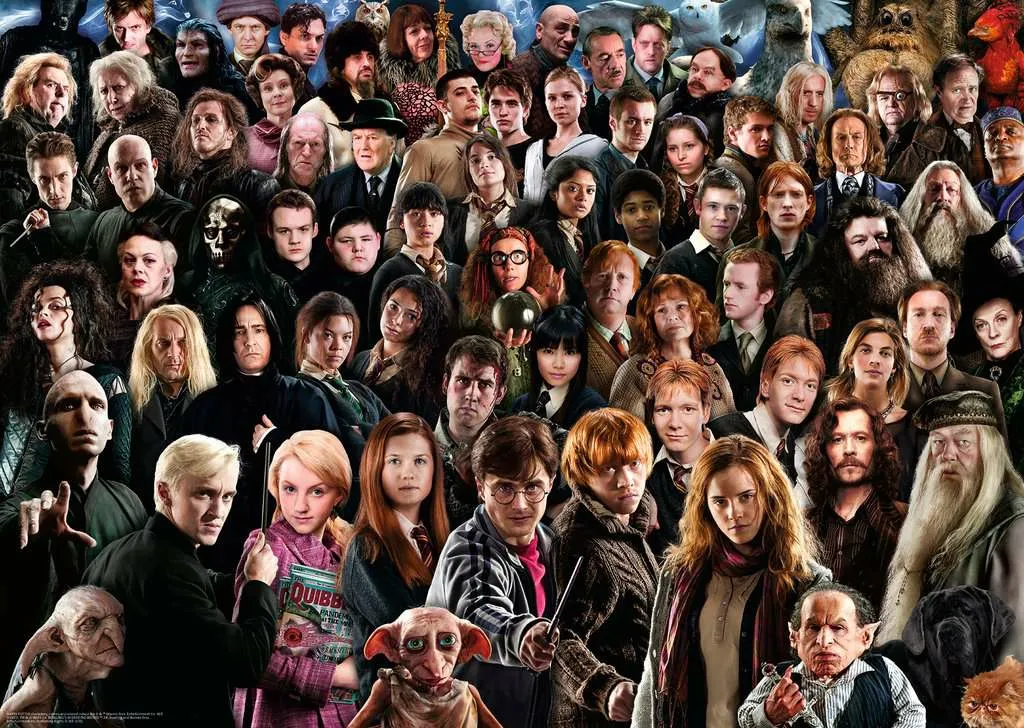 Ravensburger Challenge: Harry Potter -palapeli, 1000 palaa