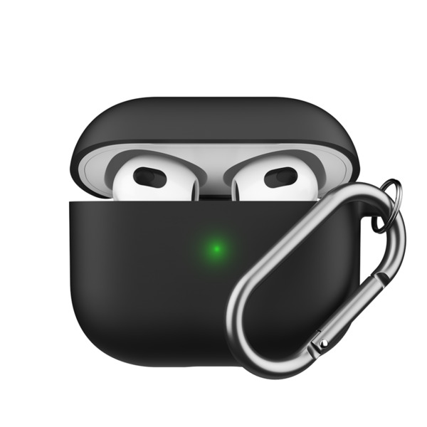 PodSkinz HyBridShell Series Keychain Case -  Hårt Premium skal i tre lager för dina Airpods 3 PodSkinz HyBridShell Series Keychain Case -  Hårt Premium skal i tre lager för dina Airpods 3