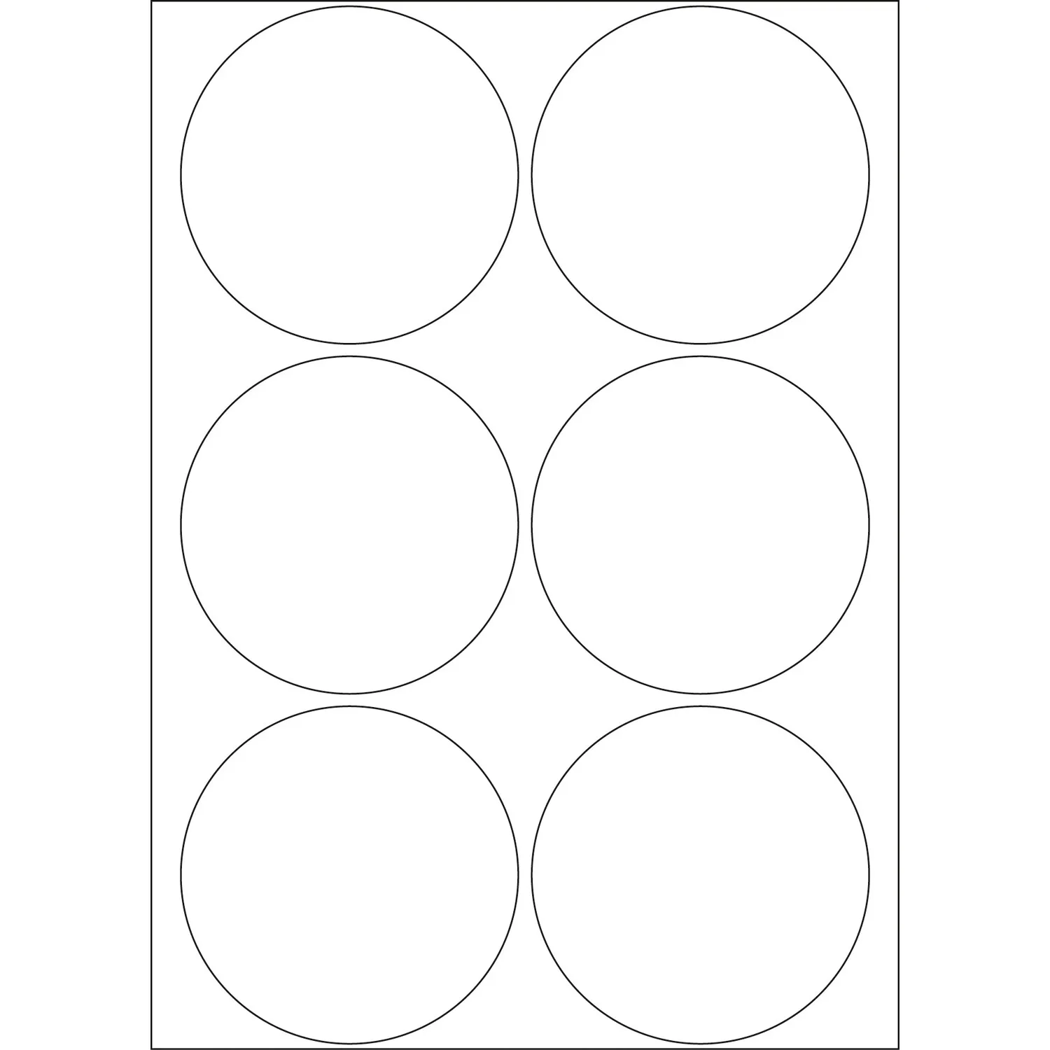 Herma label manual &oslash;50 white (192)