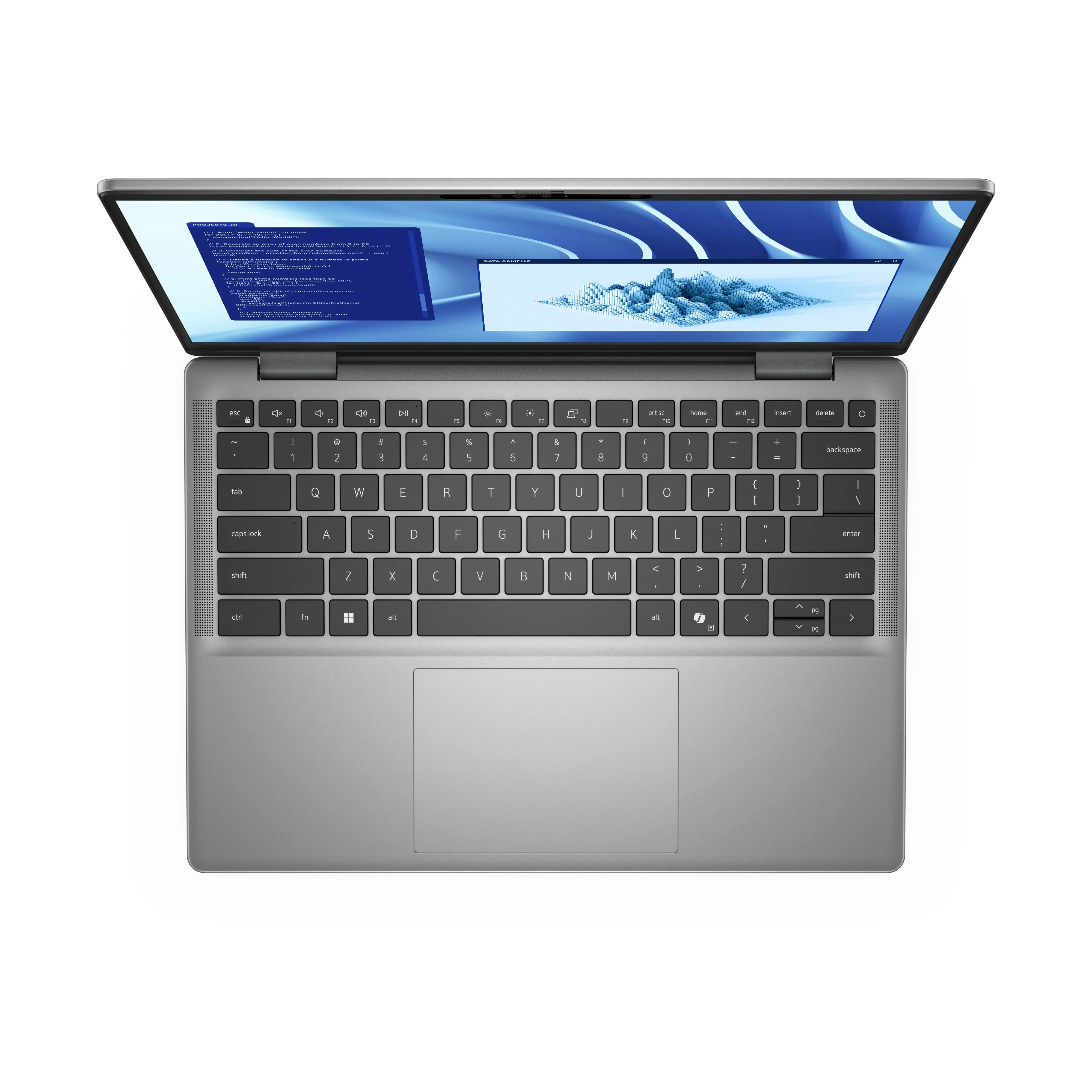Dell Latitude 7455 14&quot; QHD+ Touchscreen, Snapdragon X Plus X1P-64-100, 16GB RAM, 512GB SSD, Win 11 Pro -kannettava, Harmaa