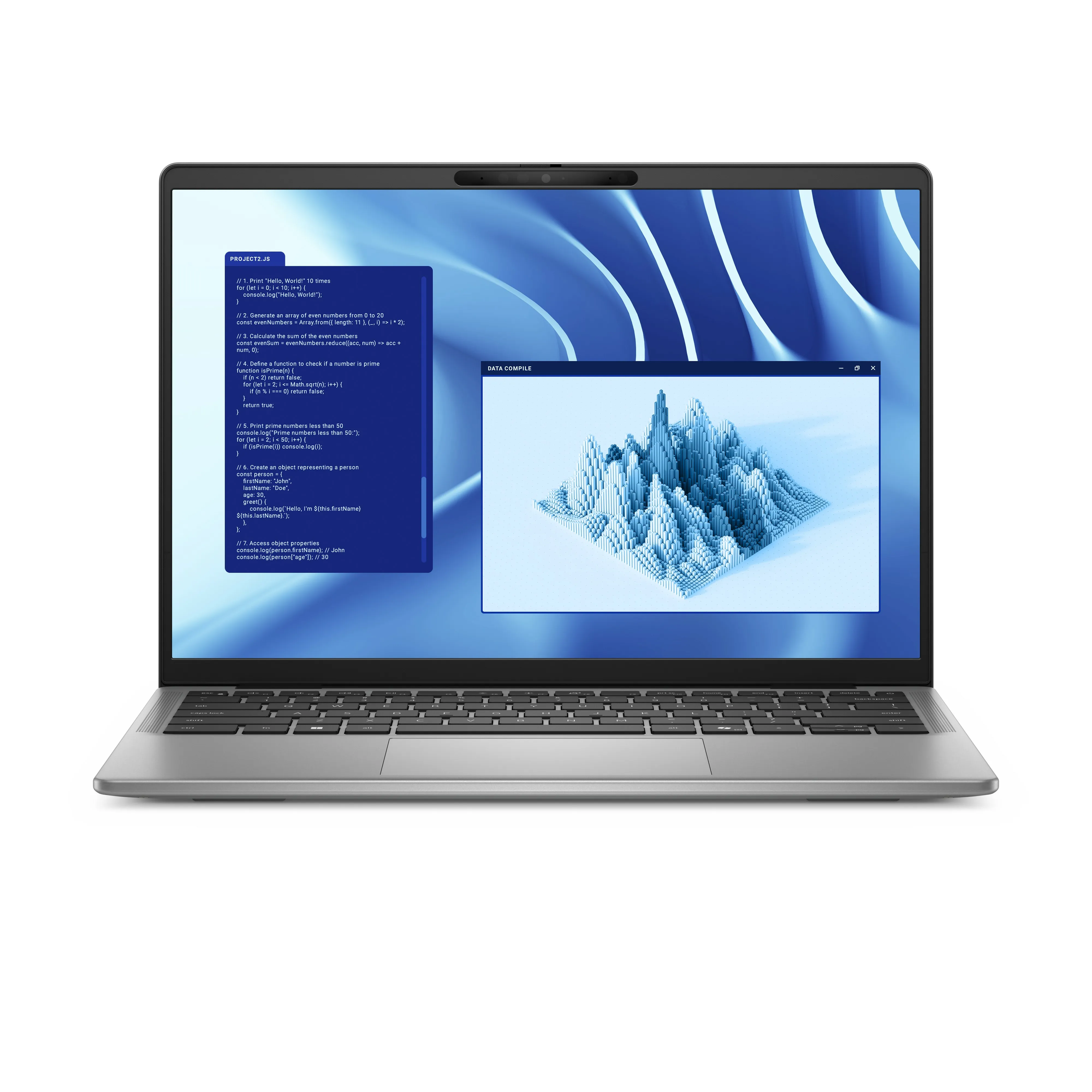 Dell Latitude 7455 14&quot; QHD+ Touchscreen, Snapdragon X Plus X1P-64-100, 16GB RAM, 512GB SSD, Win 11 Pro -kannettava, Harmaa