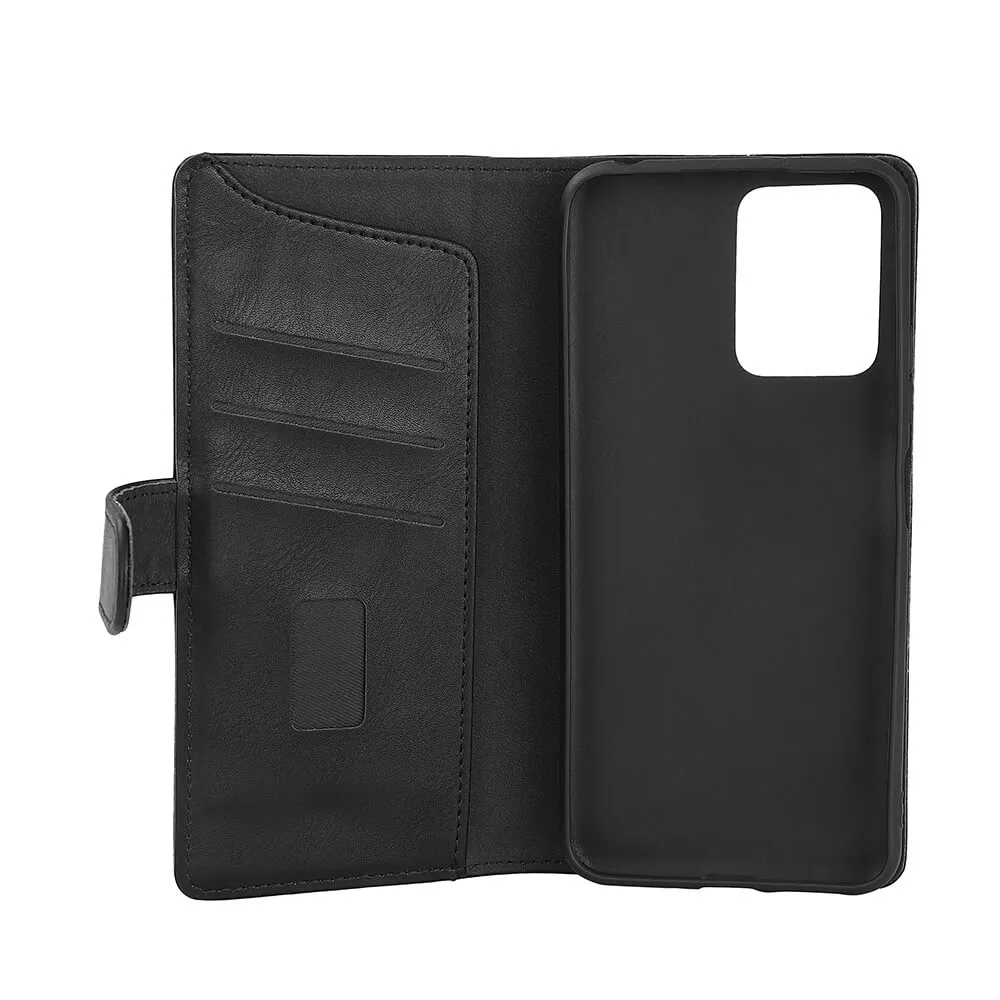 GEAR Wallet, Redmi Note 12 (5G) - Wallet Case, Black