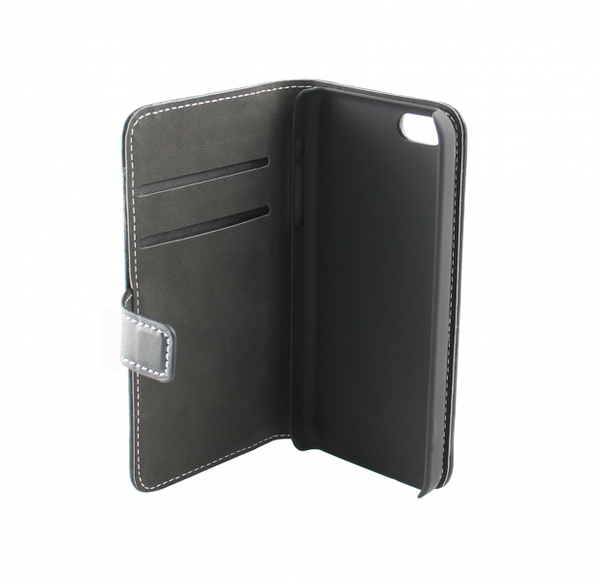 Insmat Flip Case, iPhone 5c - pl&aring;nboksfodral, Svart