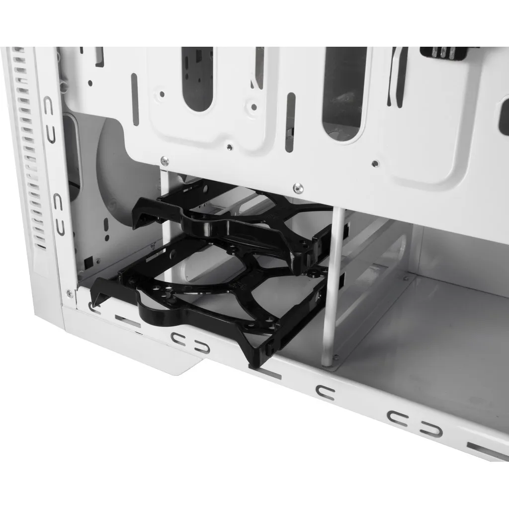 Inter-Tech X-908 Infini 2 - Mid Tower case, window, White