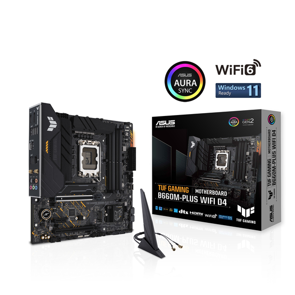 Asus TUF GAMING B660M- PLUS Wi-Fi DDR4 mATX - motherboard