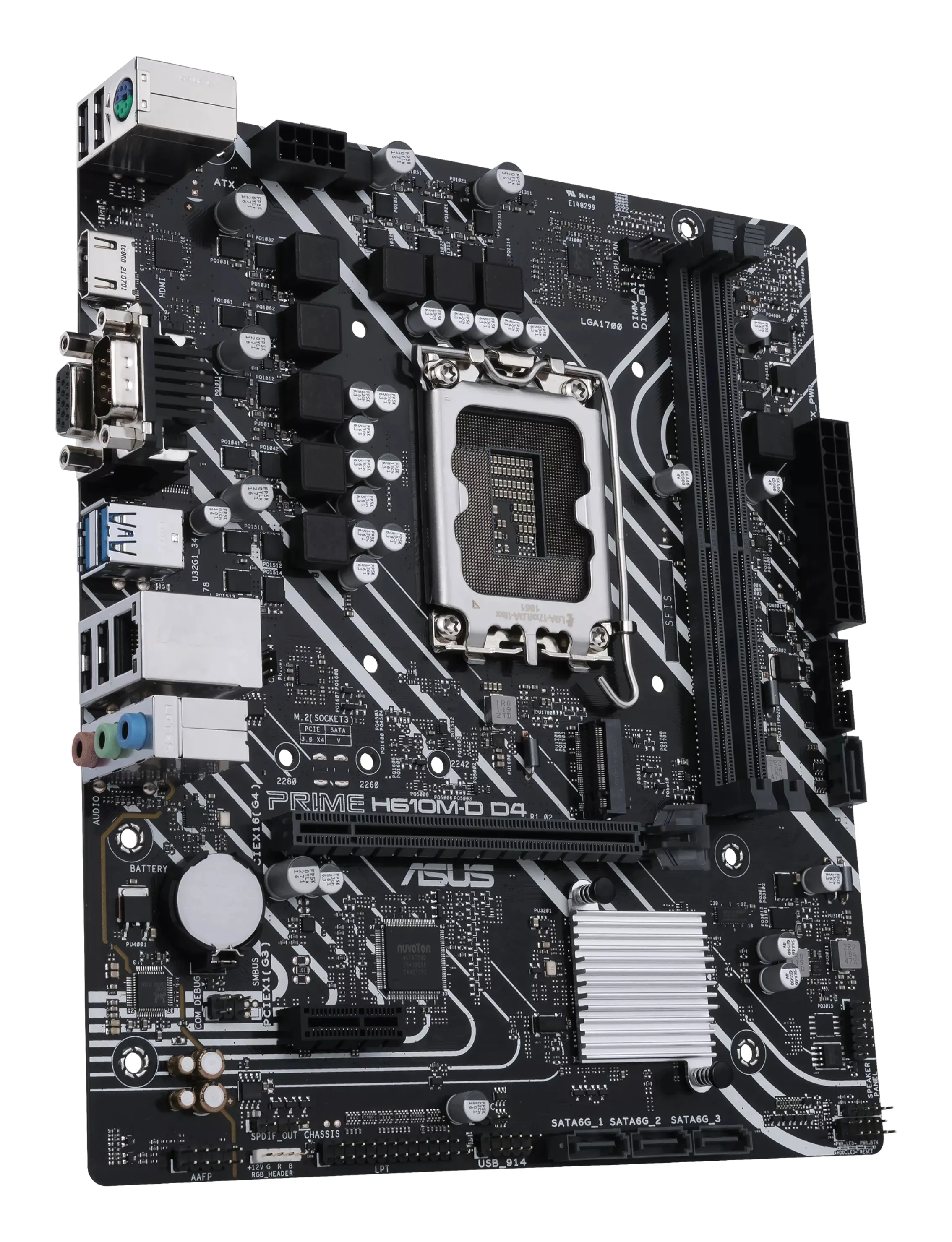 Asus Prime H610M-D DDR4 mATX - motherboard