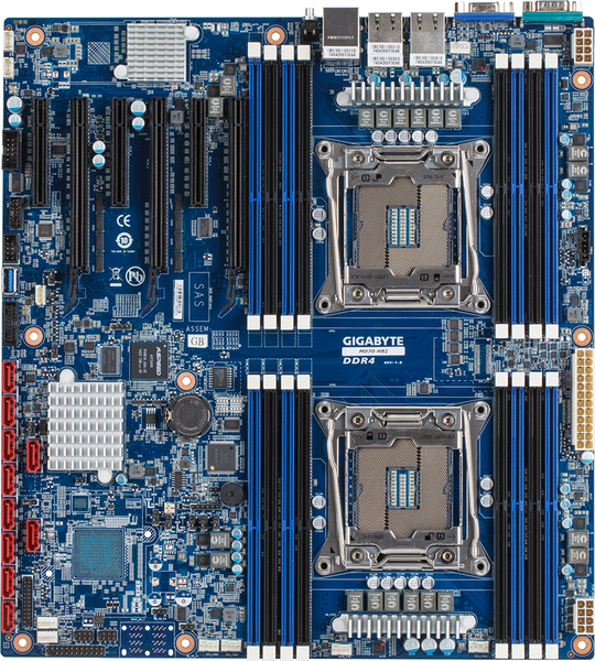 Gigabyte C612, ATX mothreboard