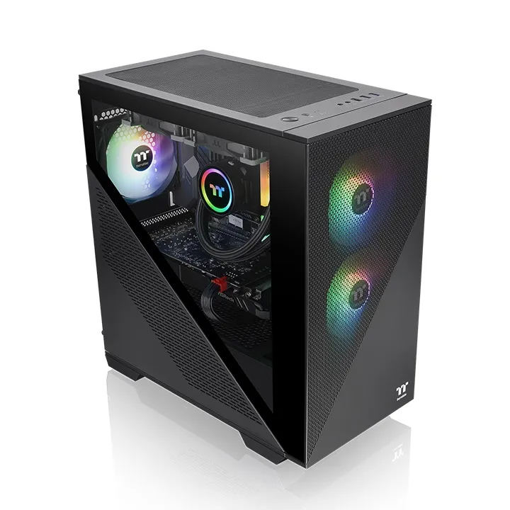 Thermaltake Divider 170 TG ARGB - Mid Tower case, window, Black