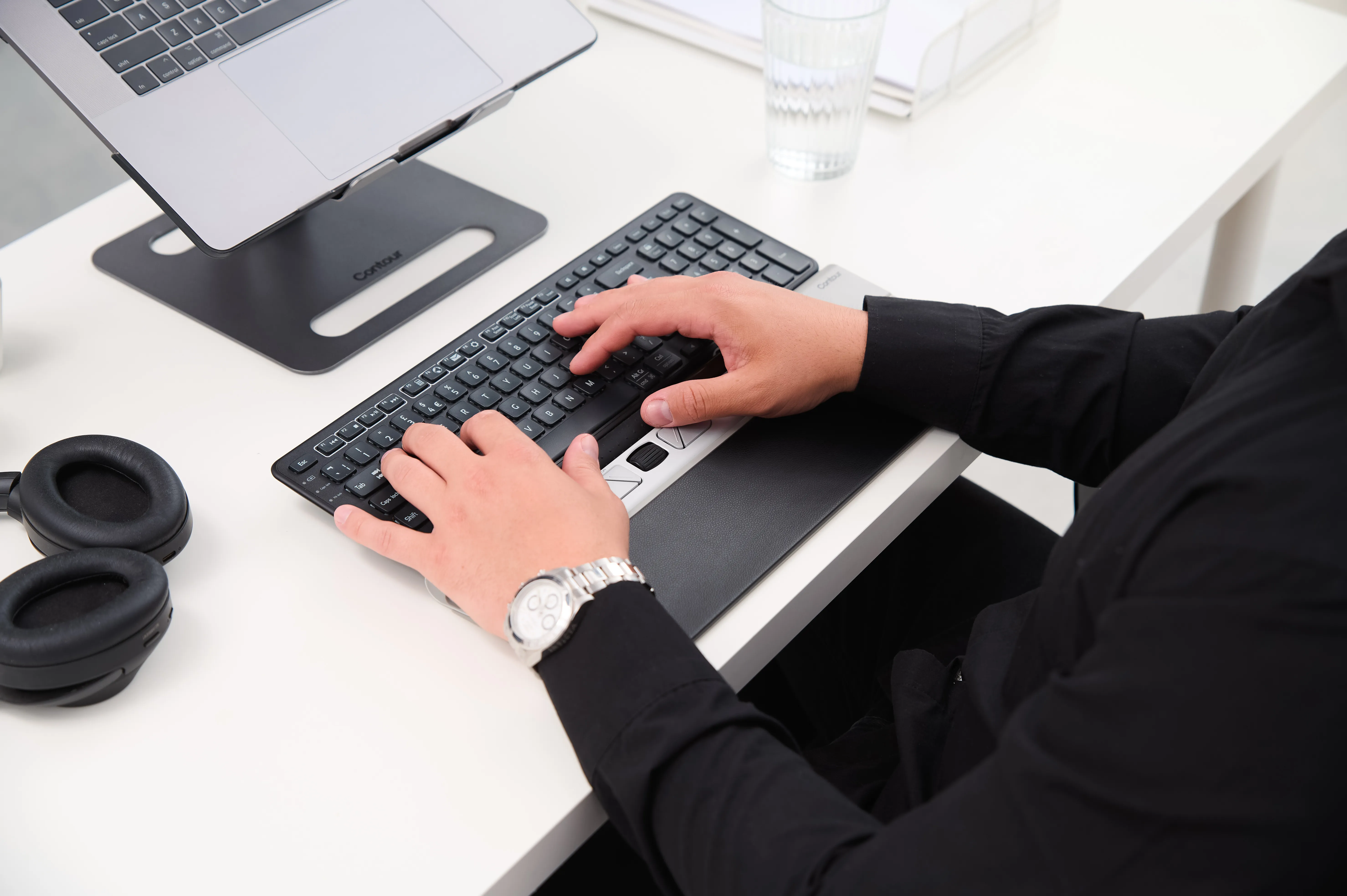 CONTOUR RollerMouse Go + RollerMouse Go Dock