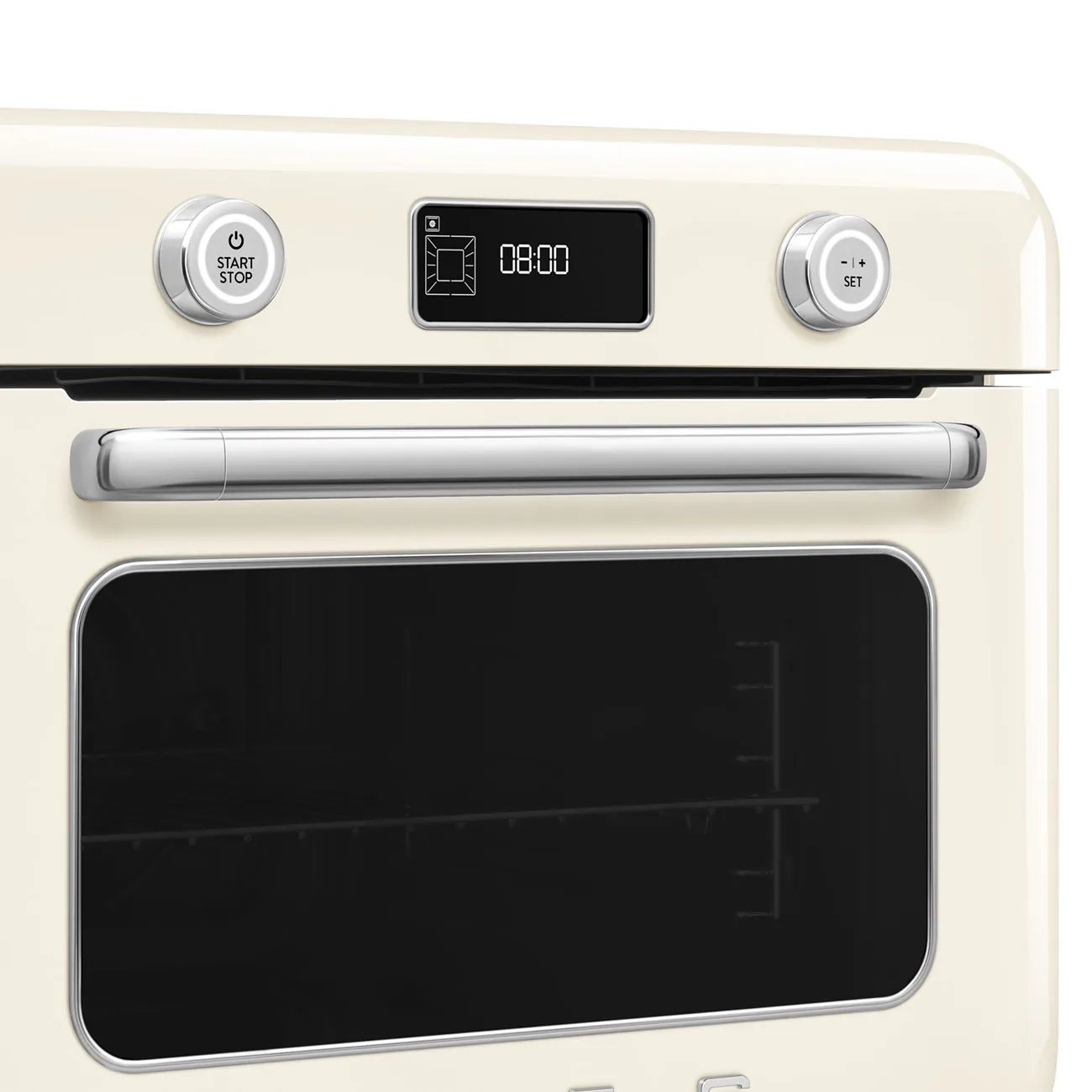 Smeg COF01CREU, 30 l, 1800 W, airfryer, Cream