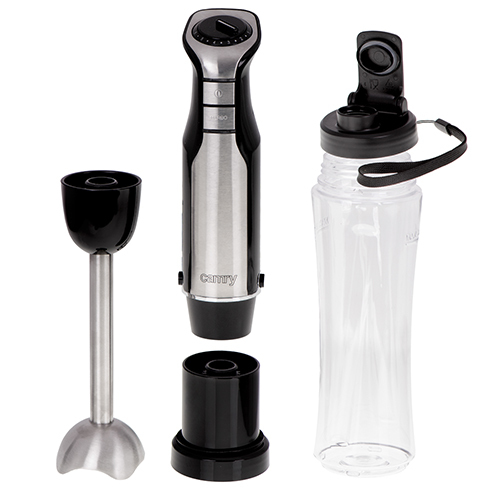 ADLER Camry CR 4615 700 W 500 ml -sauvasekoitin, musta, ruostumaton ter&auml;s