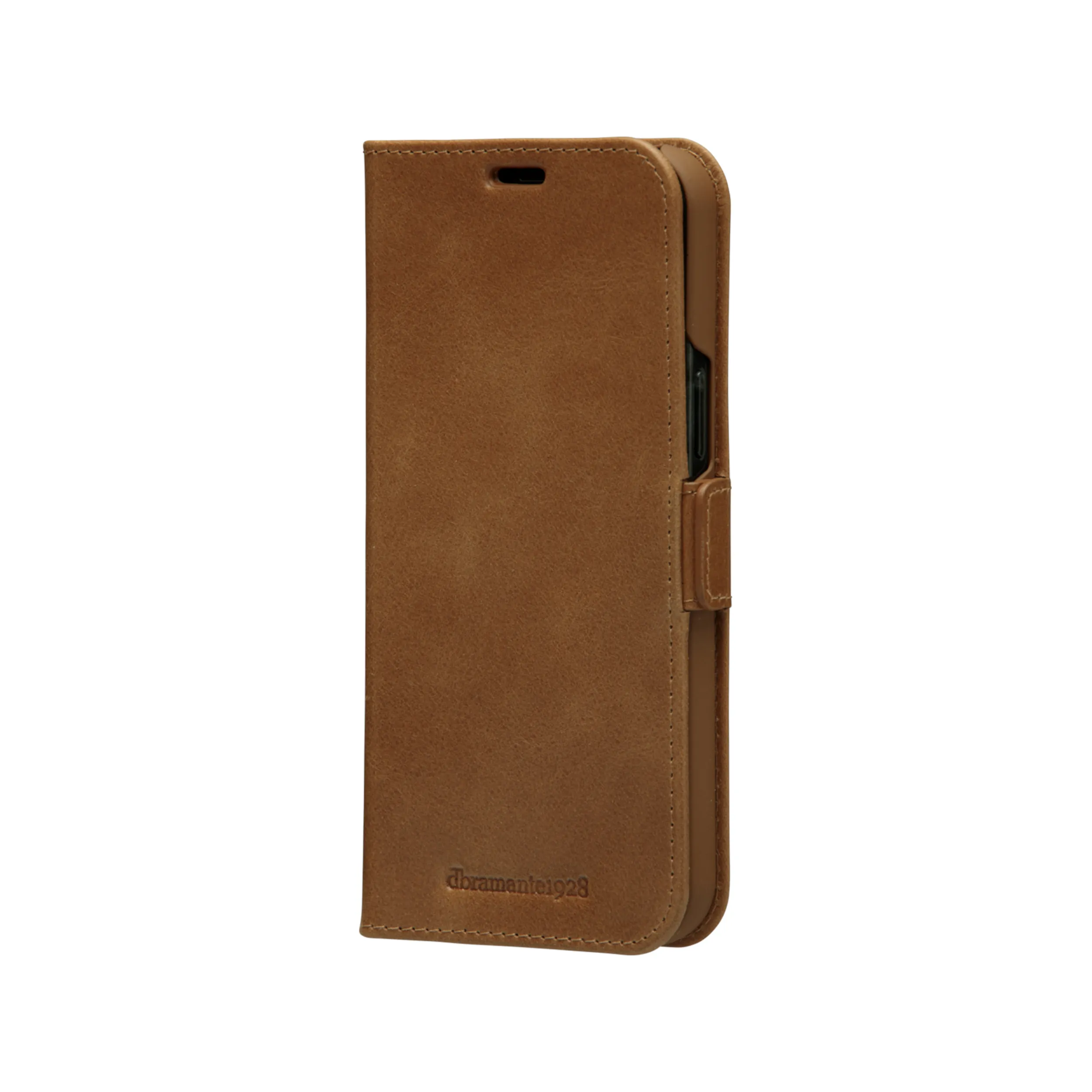 Dbramante1928 Copenhagen Slim, iPhone 12 / 12 Pro - Wallet Case, Tan