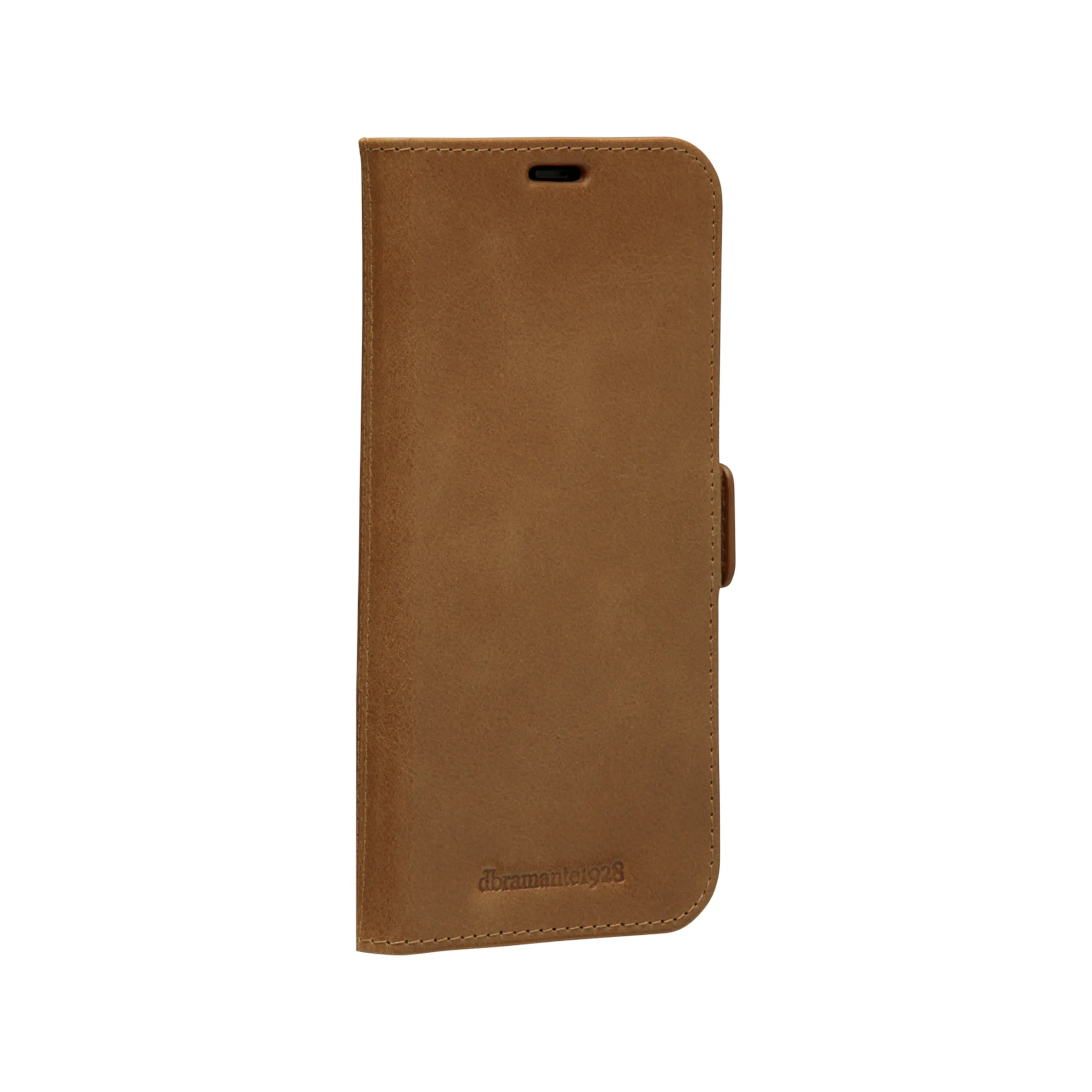 Dbramante1928 Copenhagen Slim, iPhone 12 / 12 Pro - Wallet Case, Tan