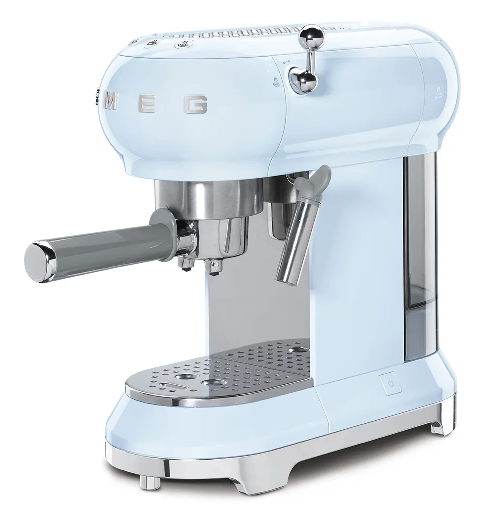 Smeg 50's Style ECF01PBEU - espressomaskin, Blå
