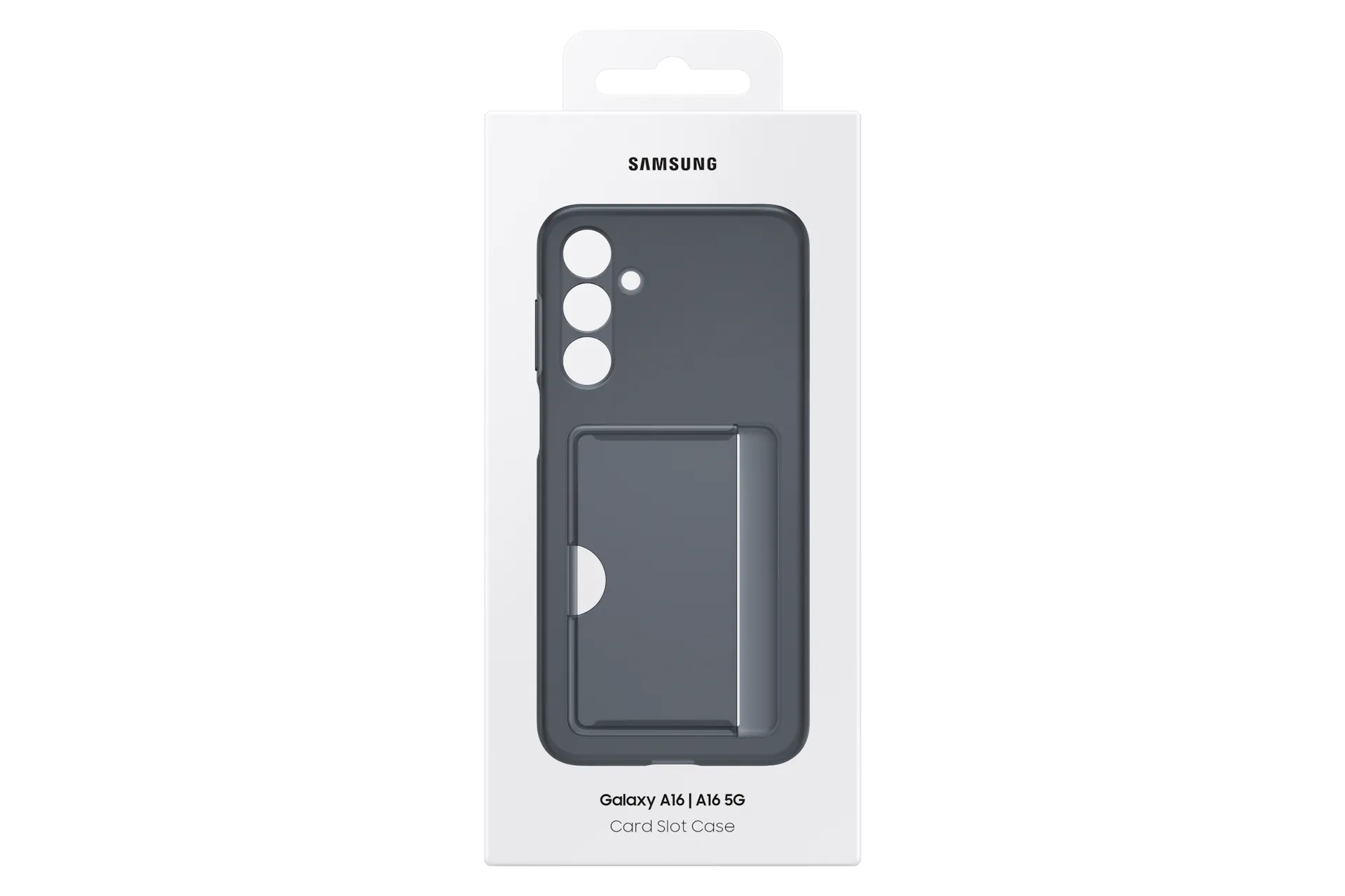 Samsung Galaxy A16 Card Slot Case - fodral, Svart Samsung Galaxy A16 Card Slot Case - fodral, Svart