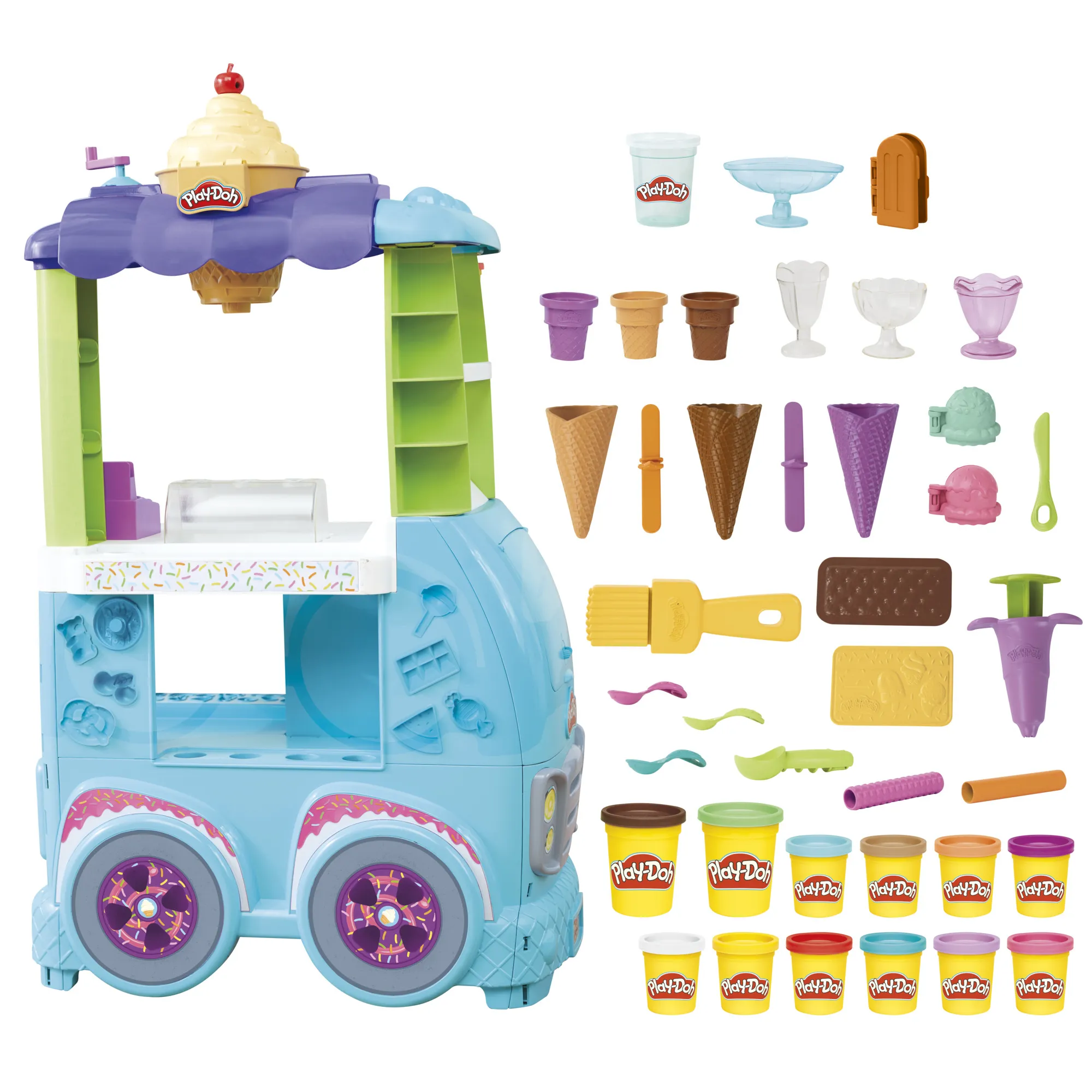 Play-Doh Kitchen Creations Playset Ultimate Ice Cream Truck