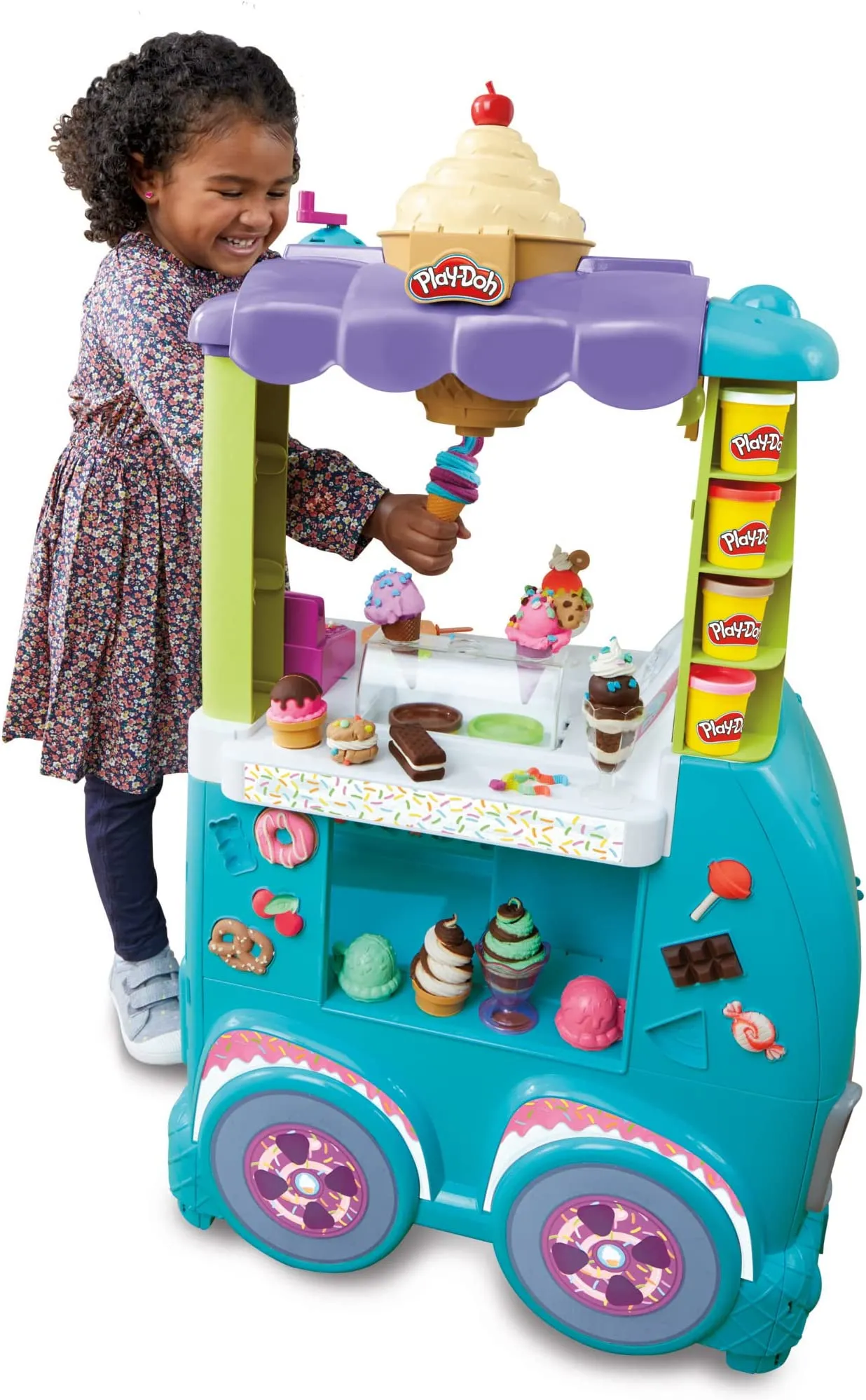 Play-Doh Kitchen Creations Playset Ultimate Ice Cream Truck