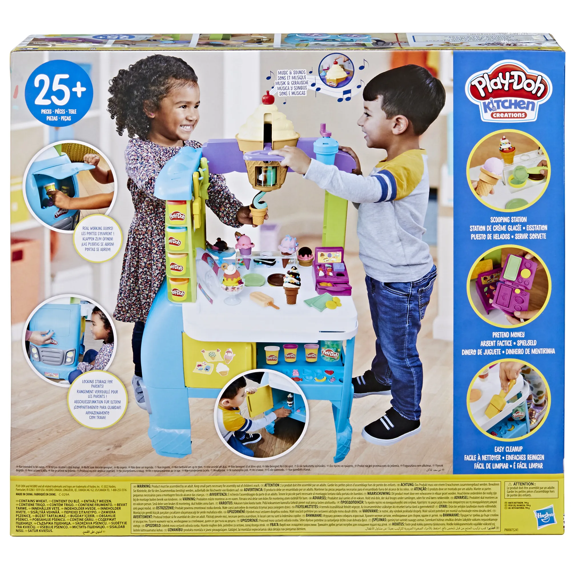 Play-Doh Kitchen Creations Playset Ultimate Ice Cream Truck