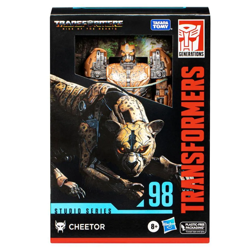 Hasbro Transformers Studio Series Voyager 98 Cheetor Toy Figure (16.5 cm tall)