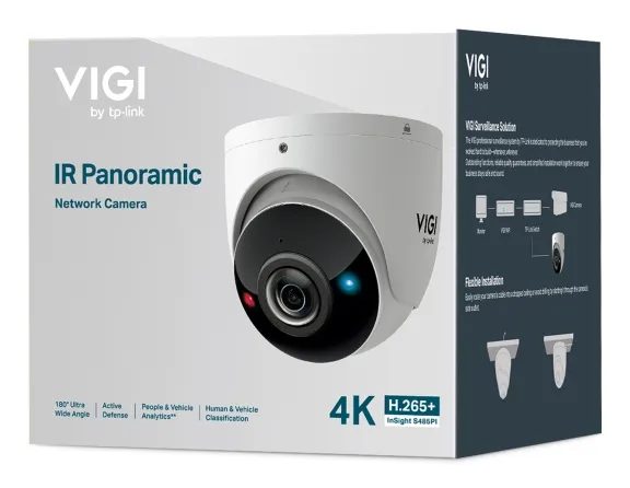 TP-Link VIGI InSight S485PI - Verkkokamera, valkoinen