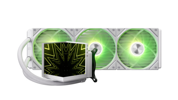 TRYX STAGE 360mm ARGB Liquid Cooler, White