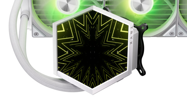 TRYX STAGE 360mm ARGB Liquid Cooler, White