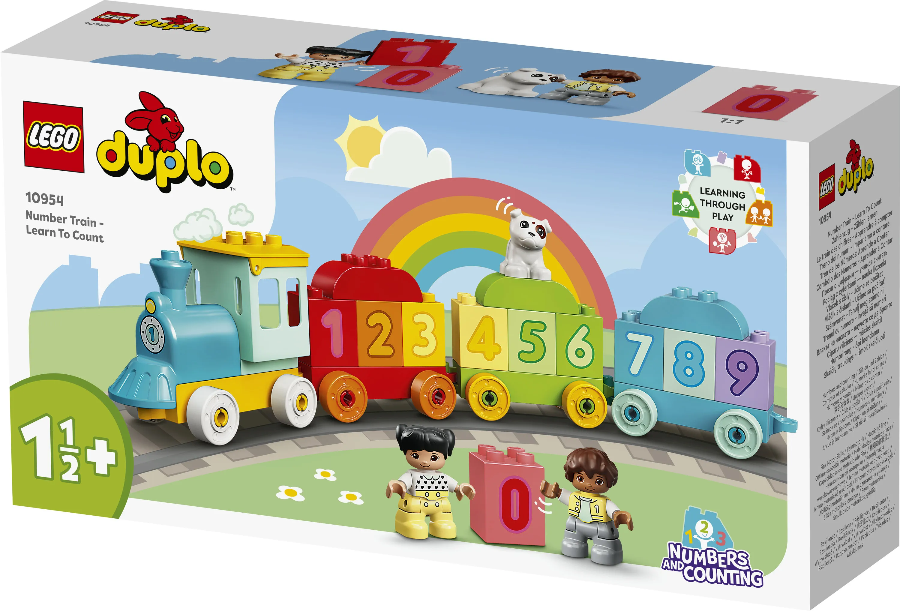 LEGO DUPLO Numerojuna &ndash; opi laskemaan 10954