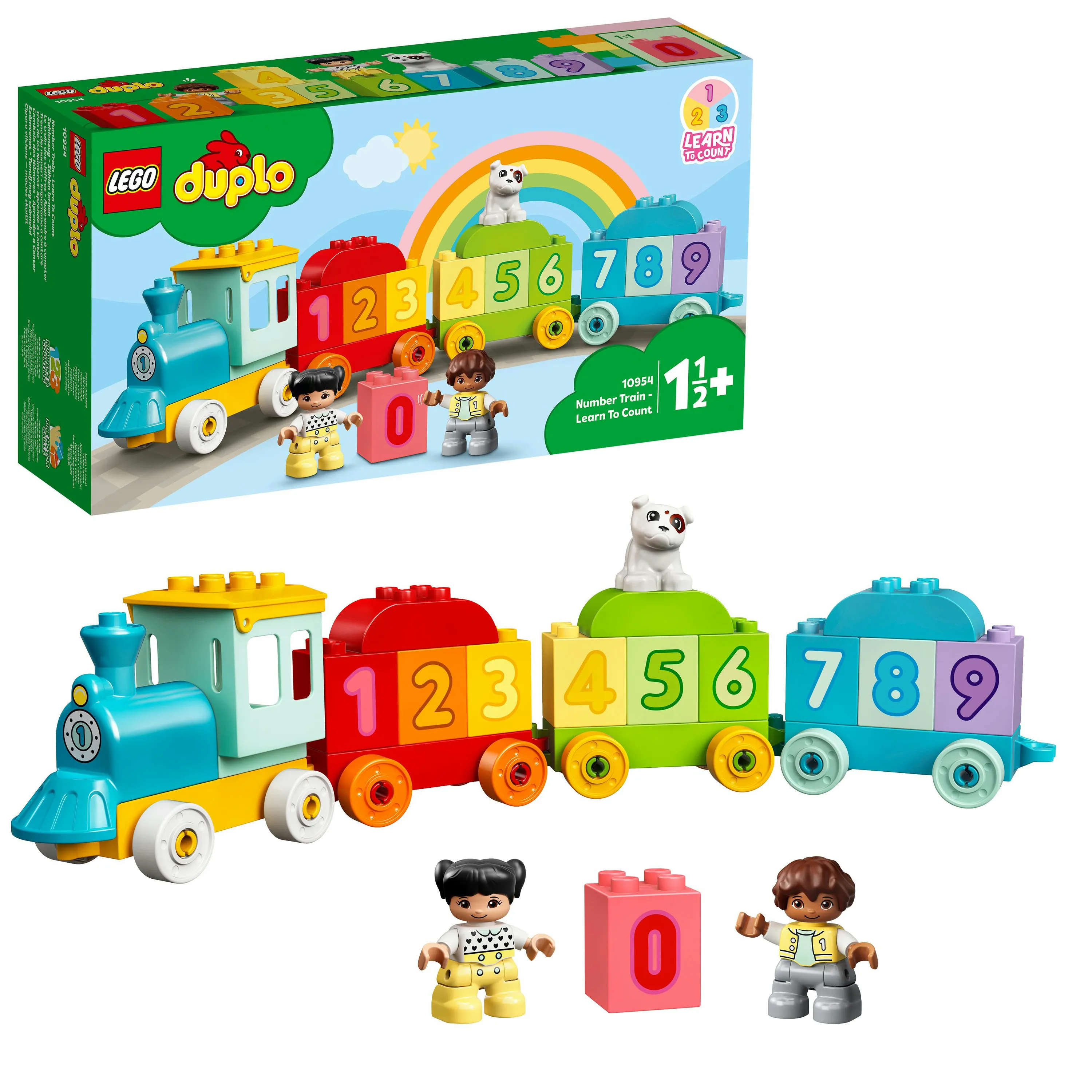 LEGO DUPLO Numerojuna &ndash; opi laskemaan 10954