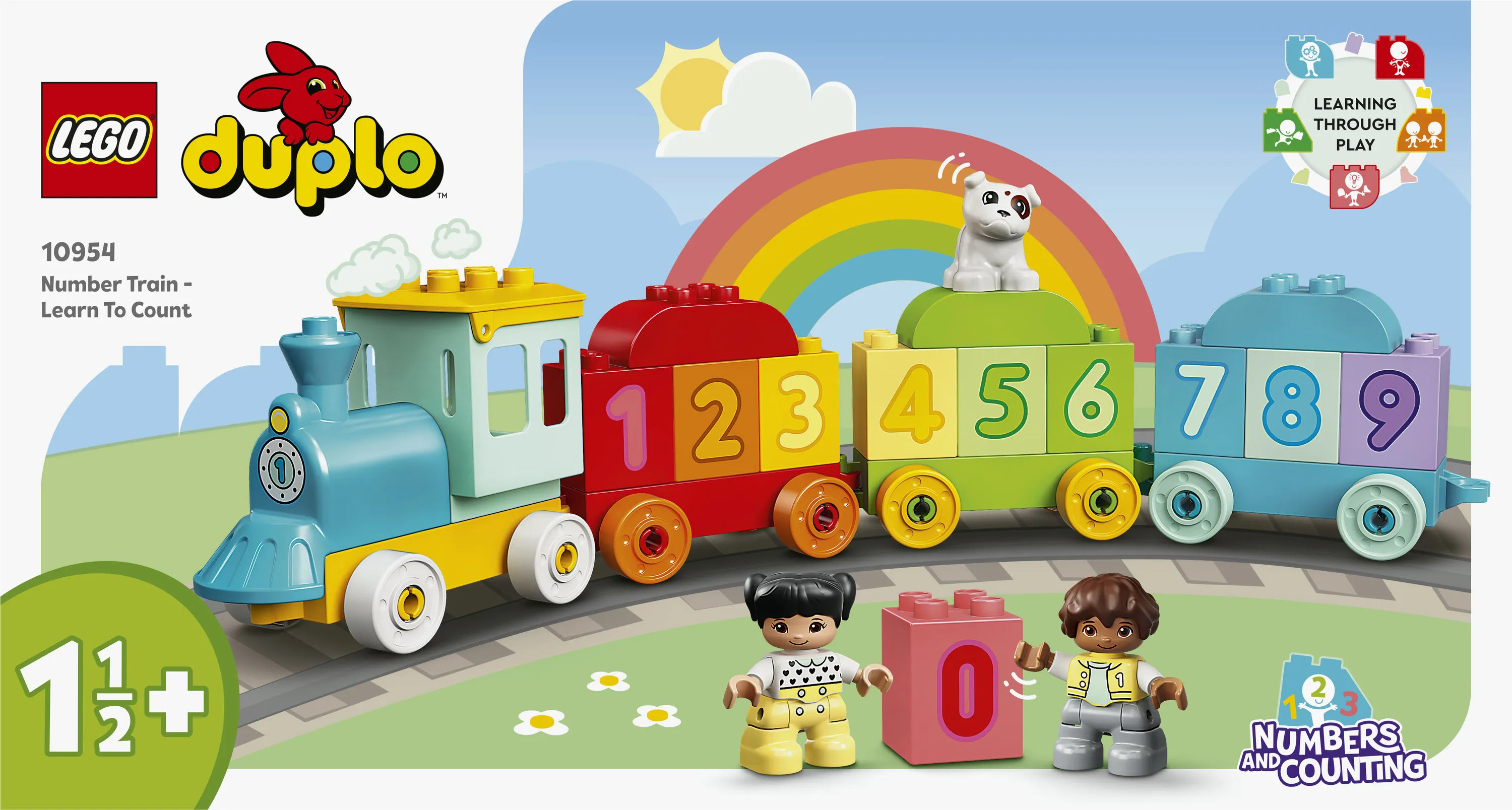 LEGO DUPLO Numerojuna &ndash; opi laskemaan 10954
