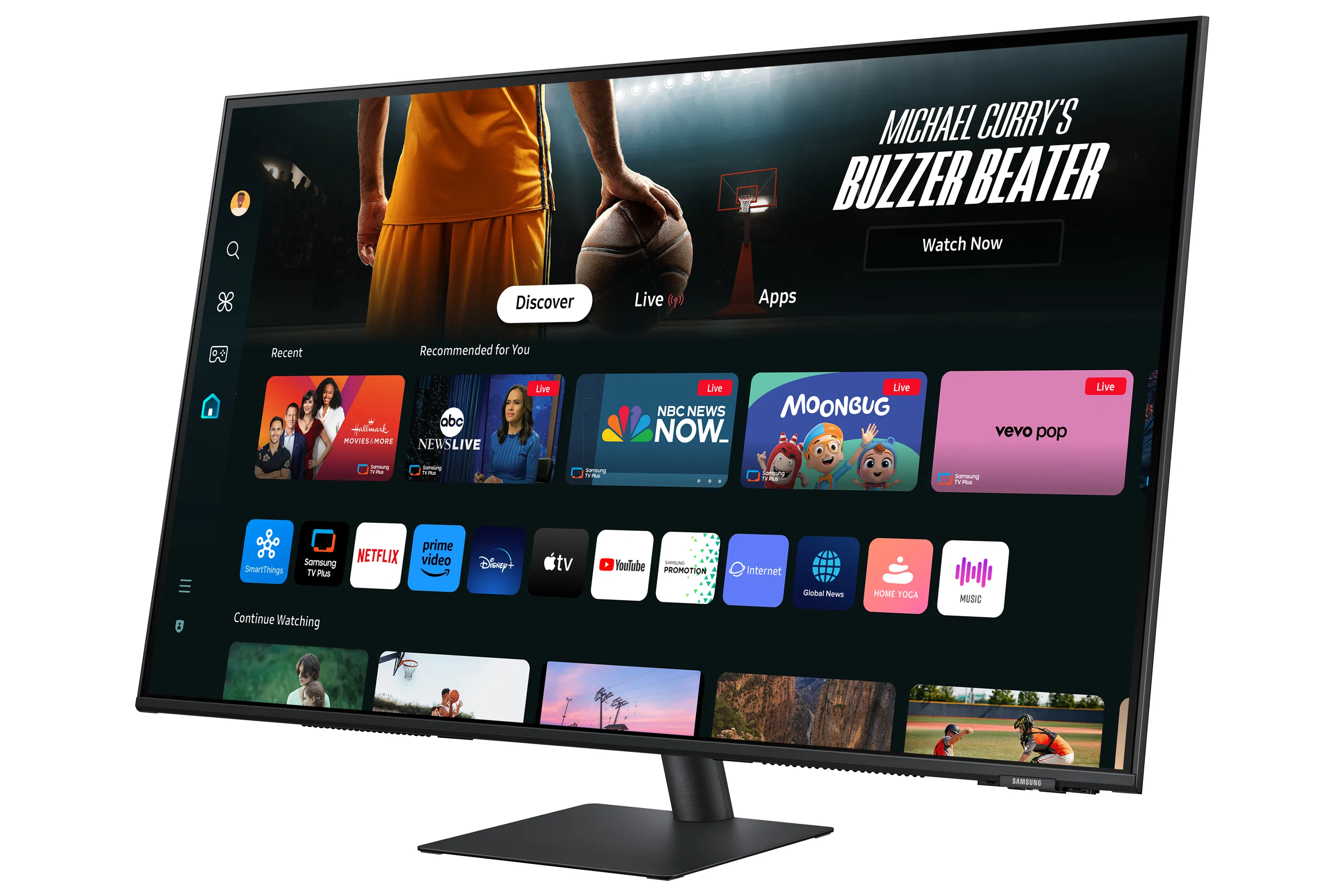 Samsung Smart Monitor M7 M70D 43&quot; UHD, VA - monitor