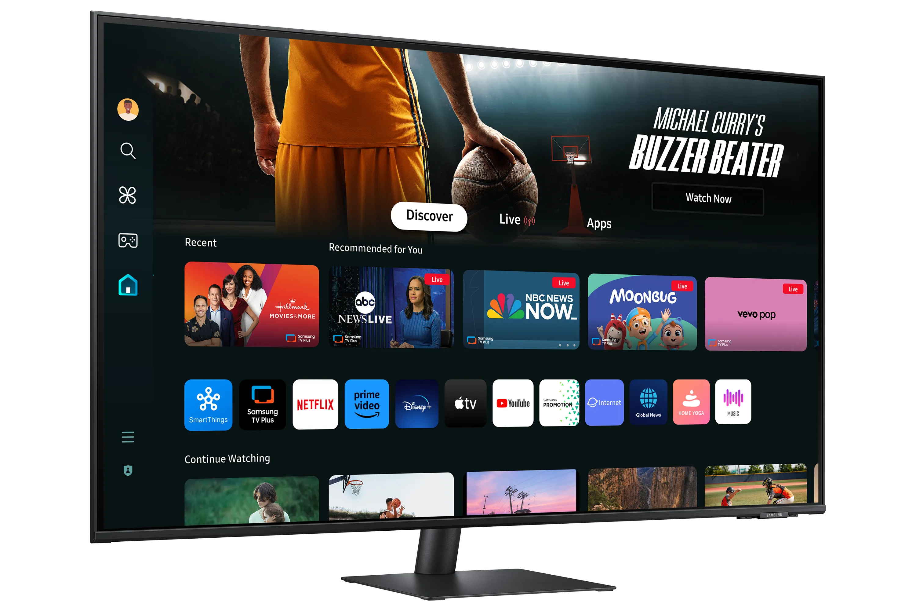 Samsung Smart Monitor M7 M70D 43&quot; UHD, VA - monitor