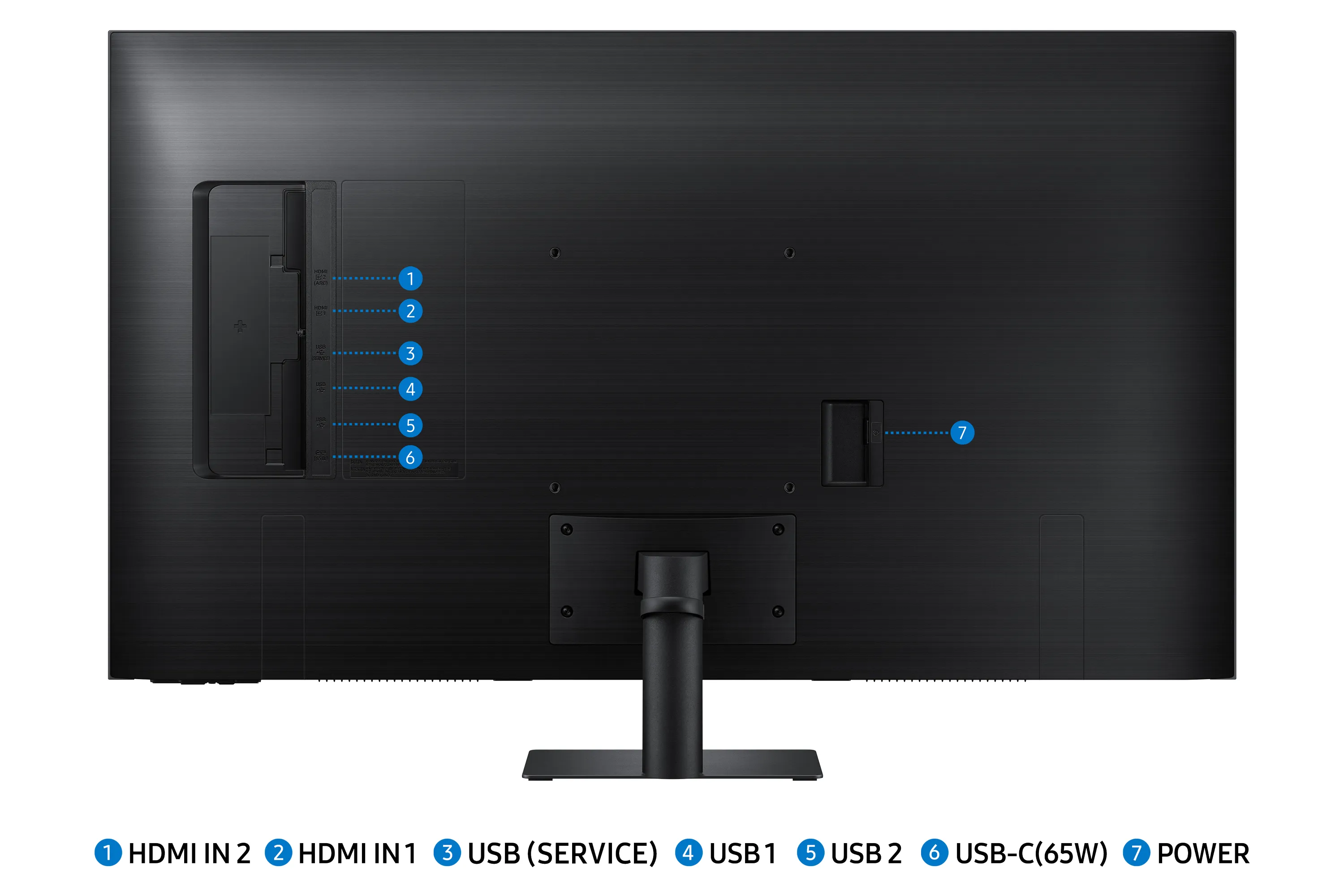 Samsung Smart Monitor M7 M70D 43&quot; UHD, VA - monitor