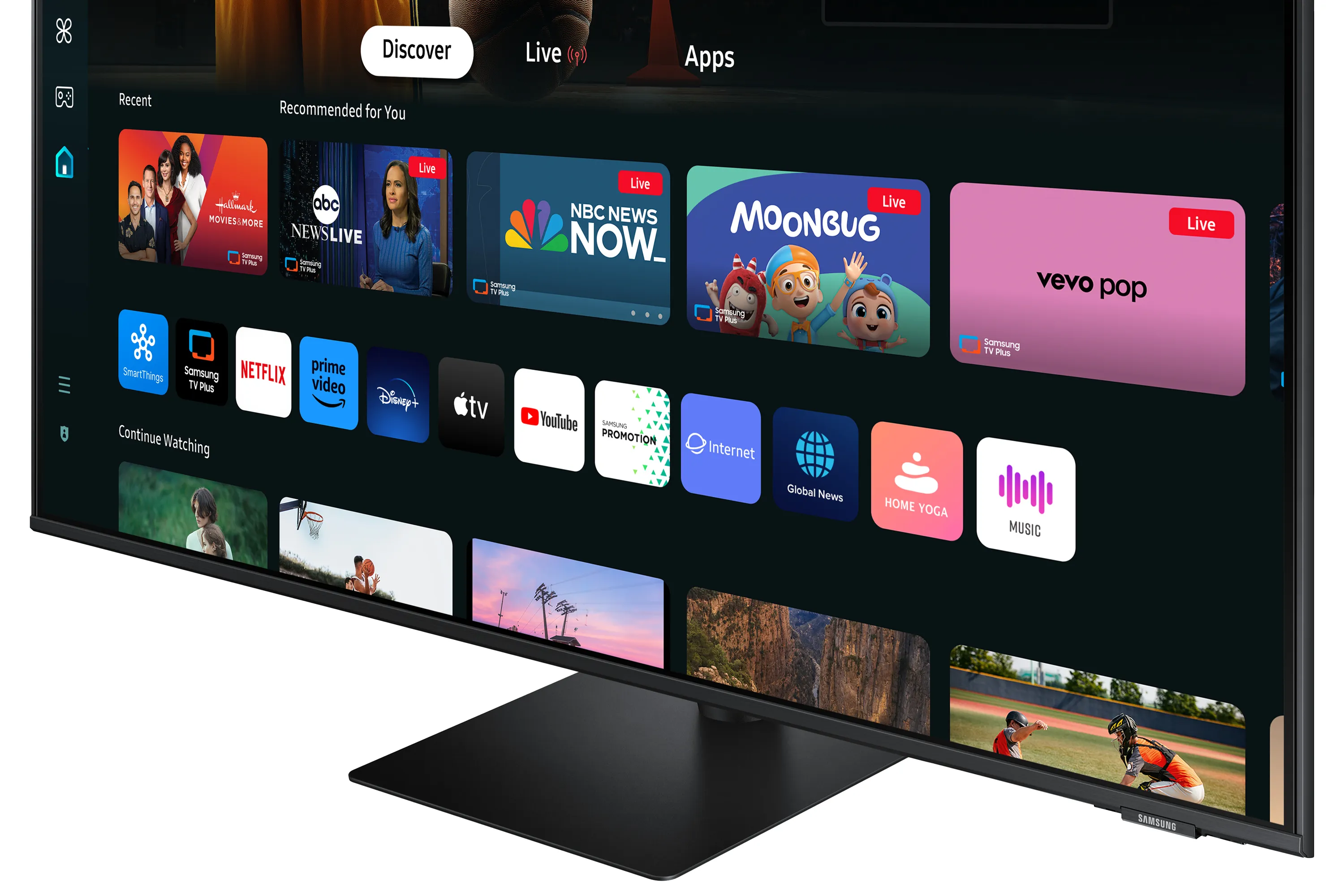 Samsung Smart Monitor M7 M70D 43&quot; UHD, VA - monitor