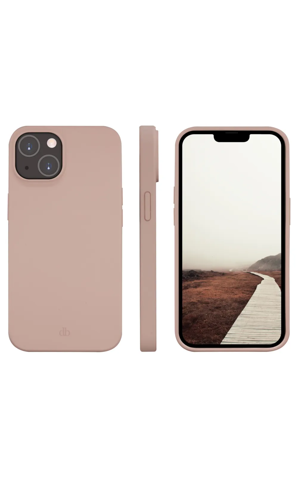 Dbramante1928 Monaco MagSafe, iPhone 14 - Case, Pink Sand