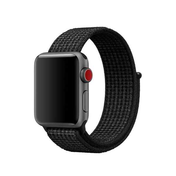 APPLE 38mm Black/Pure Platinum Nike Sport Loop