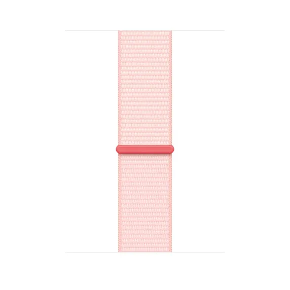 Apple Watch 45 mm Sport Loop -ranneke, Vaaleanpunainen