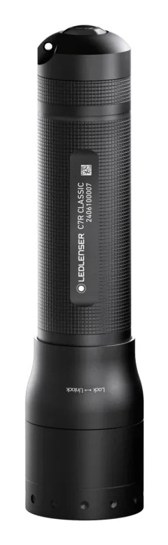 LEDLENSER C7R Classic, 2500 mAh, 1000 lm, ficklampa