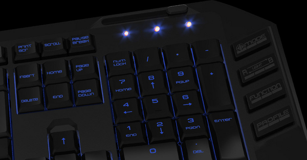 Ozone Blade Gaming Keyboard Nordic layout