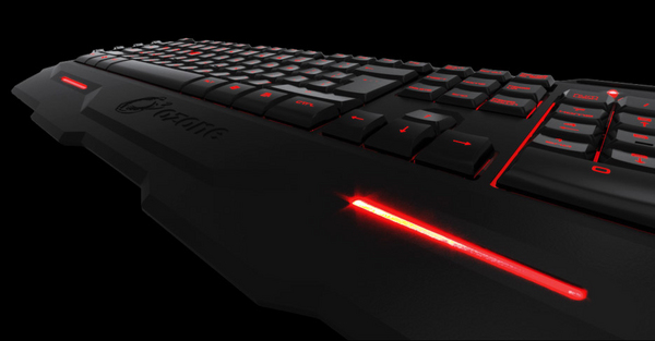 Ozone Blade Gaming Keyboard Nordic layout