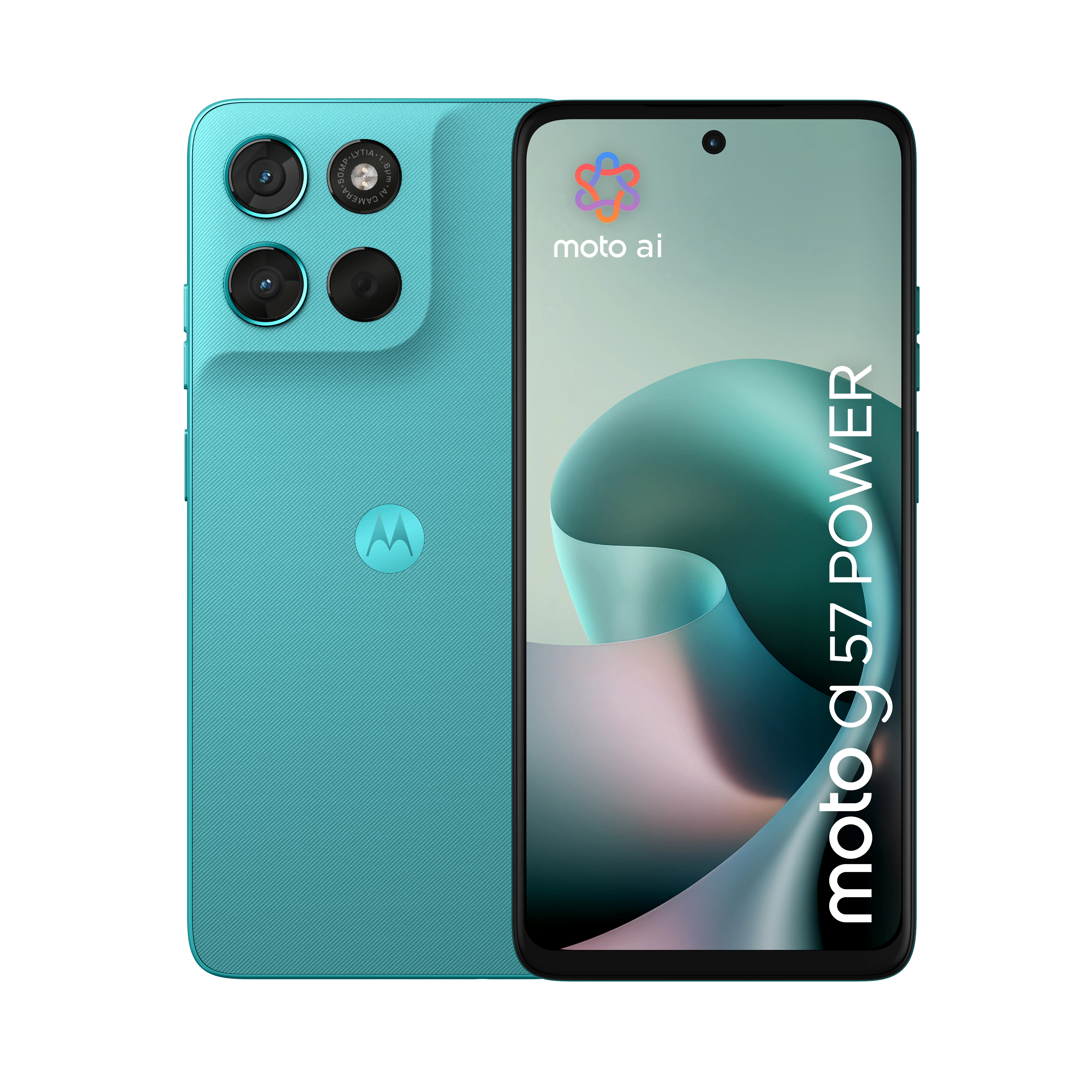 Motorola Moto G57 Power 12/256 GB, turkos