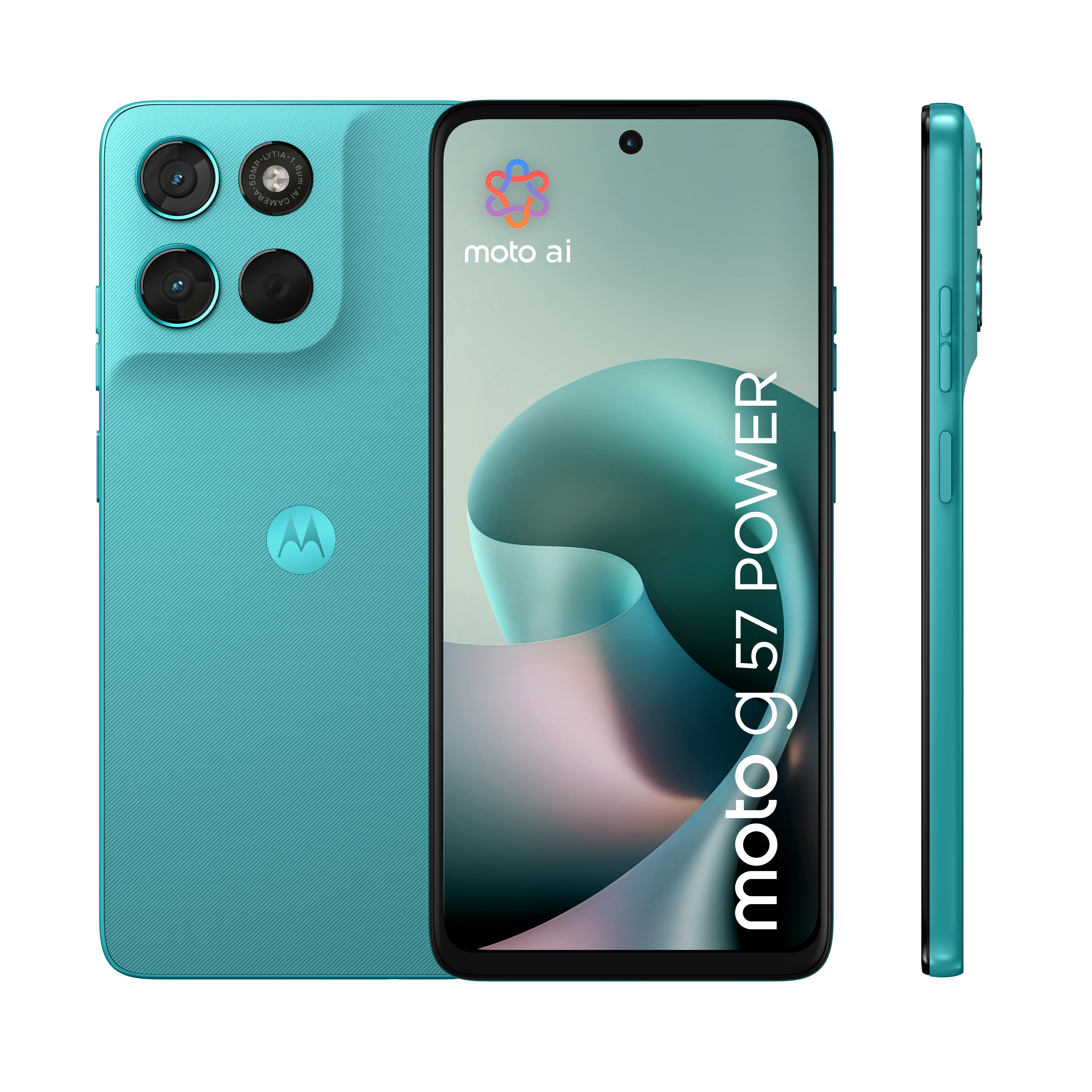 Motorola Moto G57 Power 12/256 GB, turkos