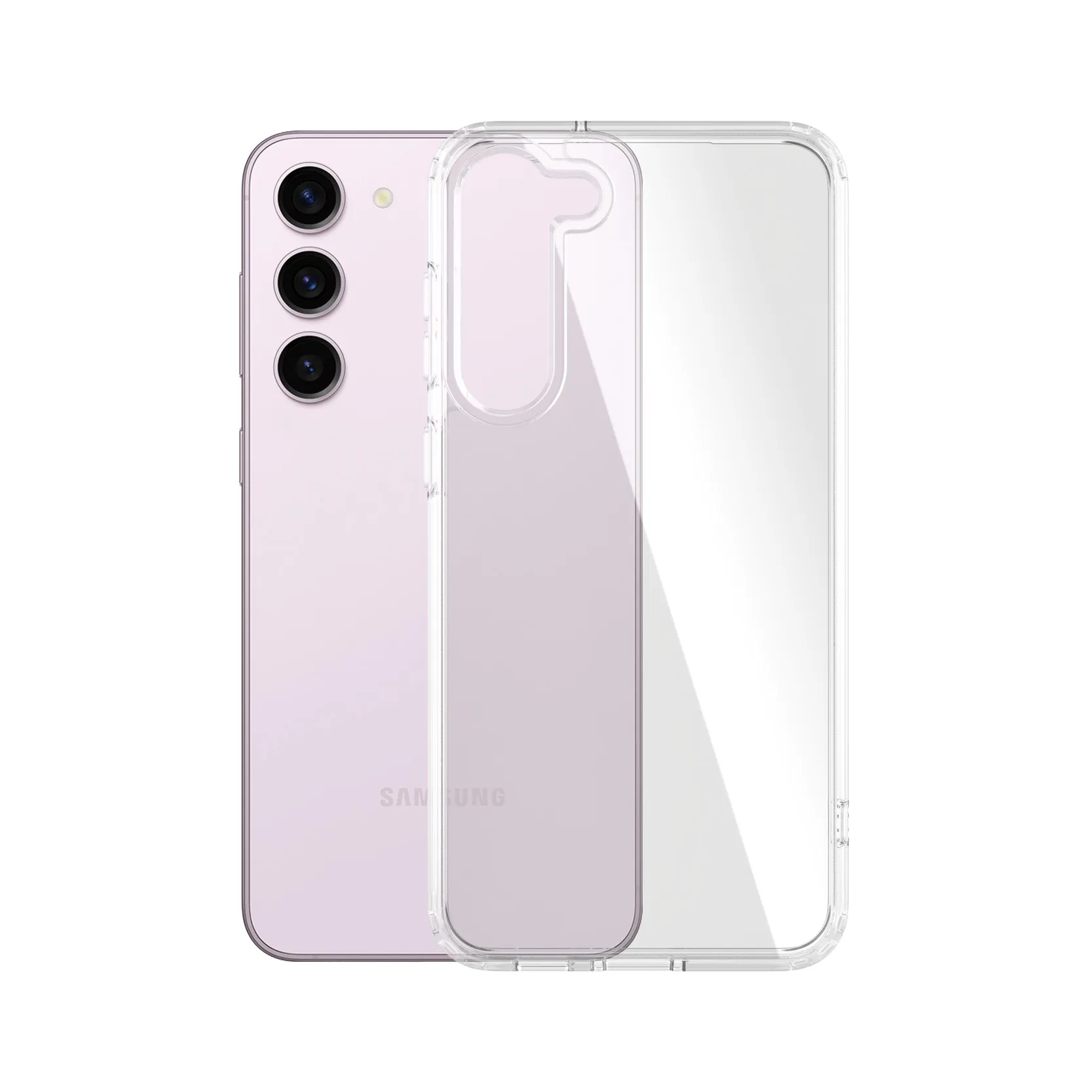PanzerGlass Galaxy S23 Plus HardCase skal, Transparent
