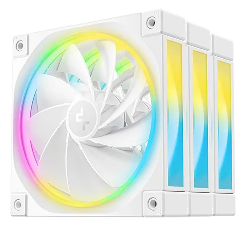 Deepcool FL12R 3in1 -kotelotuuletin, Valkoinen, 3 kpl