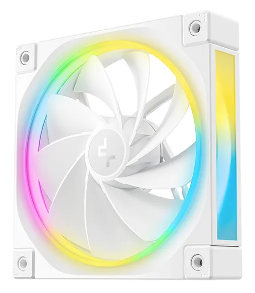 Deepcool FL12R 3in1 -kotelotuuletin, Valkoinen, 3 kpl