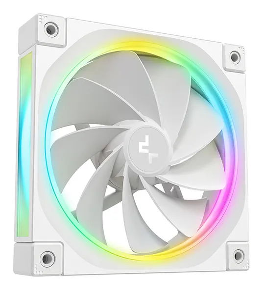 Deepcool FL12R 3in1 -kotelotuuletin, Valkoinen, 3 kpl